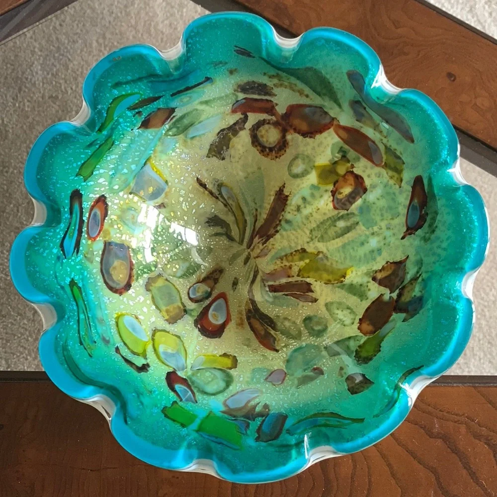 Vintage Murano glass bowl - Picture 1 of 6